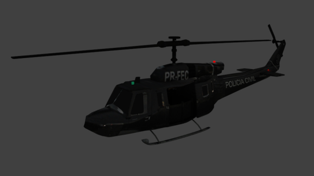 Caveirão do Ar - Huey Wip 3