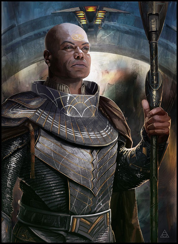 Awesome Concept Art of Teal'c