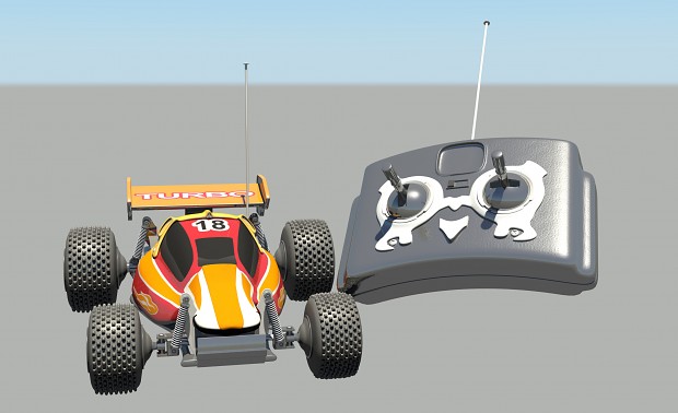 [Maya] RC Car Model *Final*