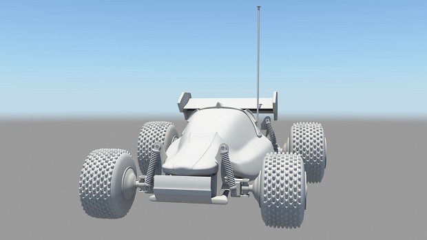 [Maya] RC Car Model