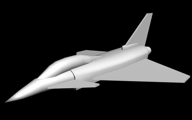 [W.I.P]Eurofigther Typhoon Mk.II base model