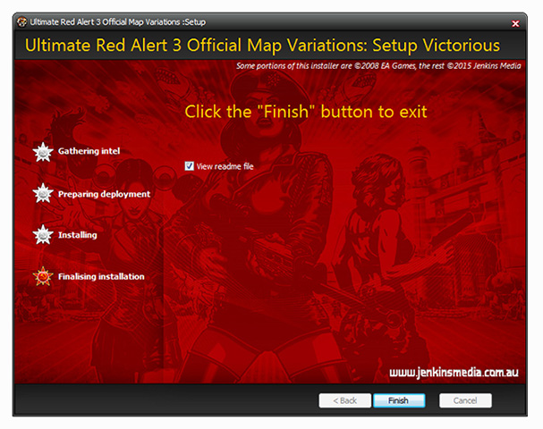 Ultimate RA3 Official Map Variations Installer