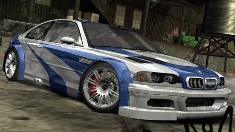 bmw from nfs most wanted
