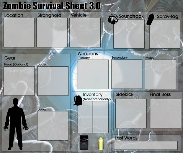 Zombie Survival Fill-out form