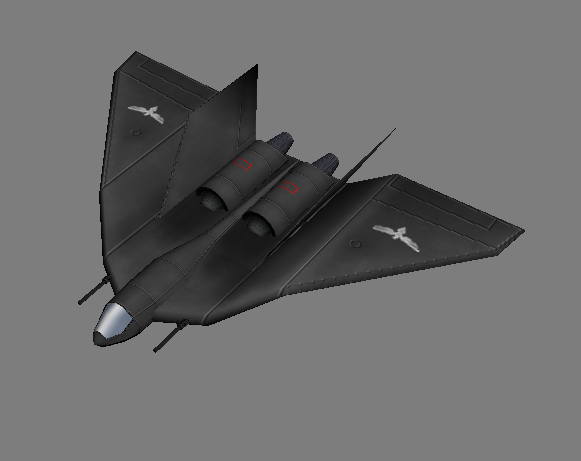 Fortress bomber model