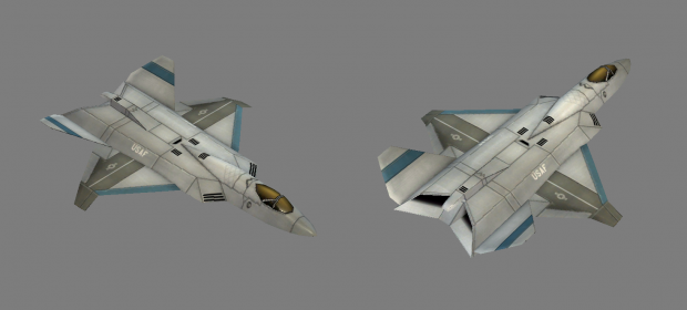 C&C Generals: F-22 Raptor (concept version)