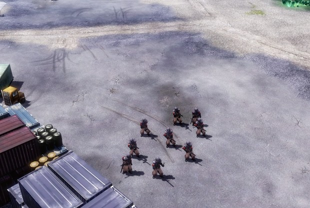 RA2 conscripts in game