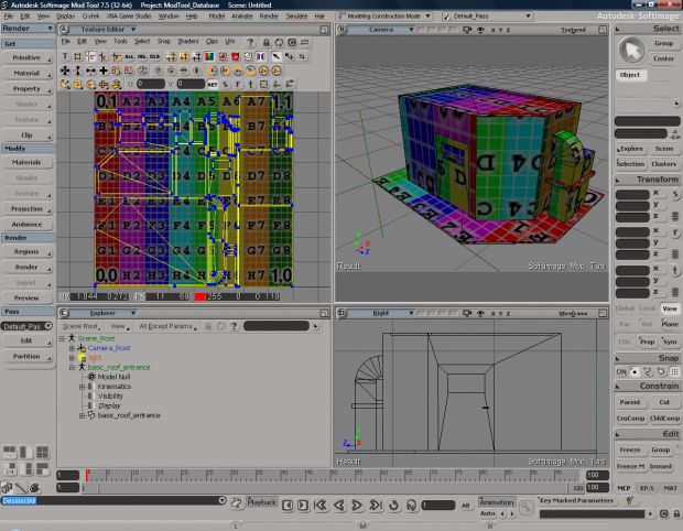Texturing in Softimage