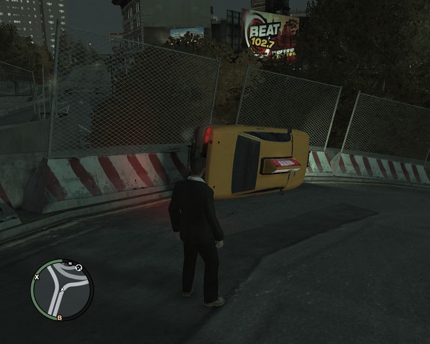 That's why you don't hail a cab... in GTA IV