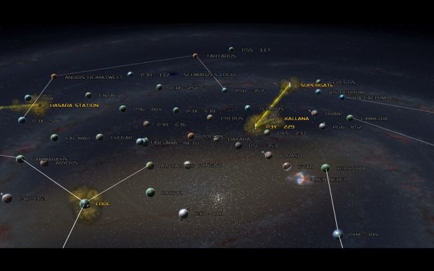 New Stargate Universe GC Map