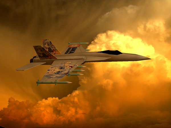 F/A-18 Hornet "Baka Fighter"