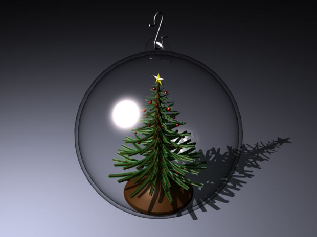 3D Christmas Globe