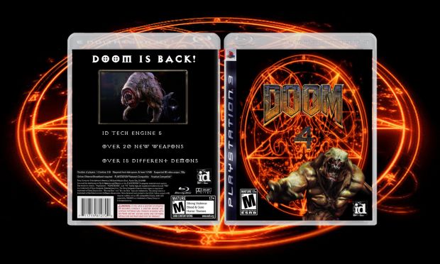 Doom 4 Ps3 Cover Concept