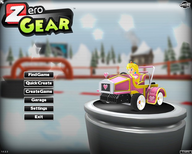 Zero Gear - Peach's Kart