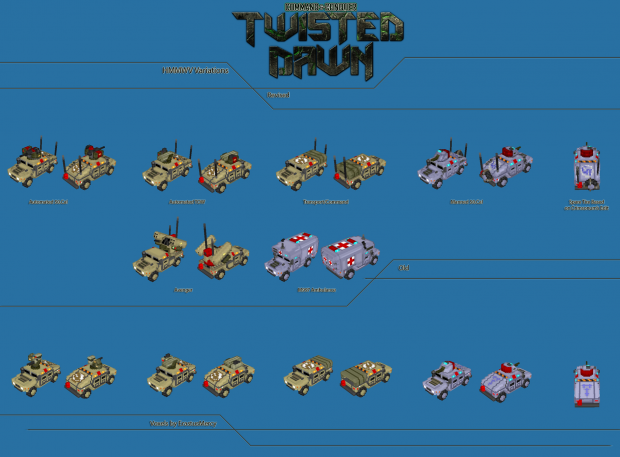 Twisted Dawn: HMMWV Revision