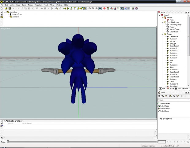 Custom Sonic model 2 - Nearly completed - 02