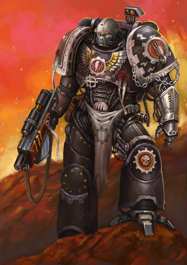 Iron Hands Space Marine