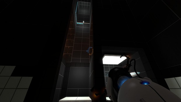 Recreation of Portal 2 co-op map from trailer