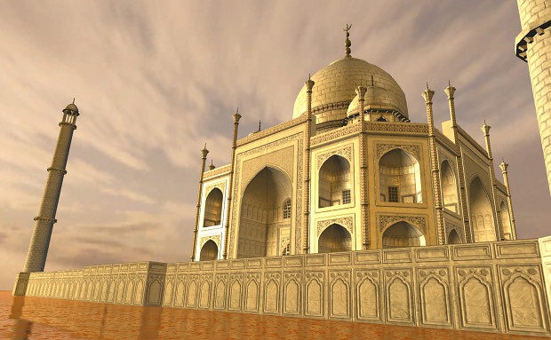 Taj Mahal Environment Centerpiece - WIP