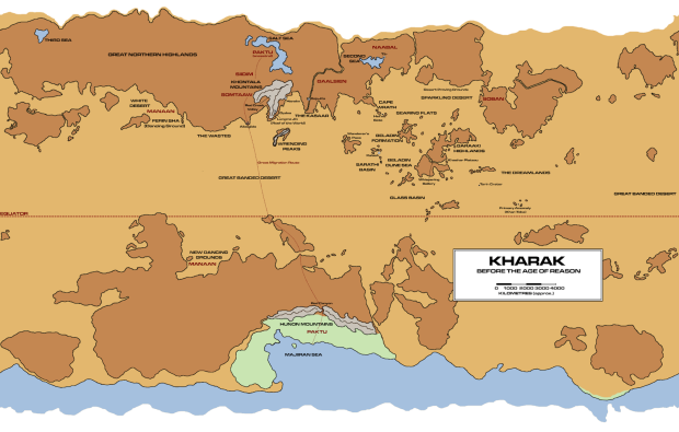 Map of Kharak