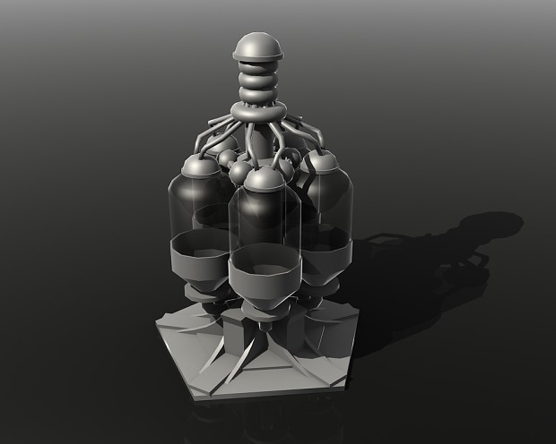 Bio Reactor - Clay Render