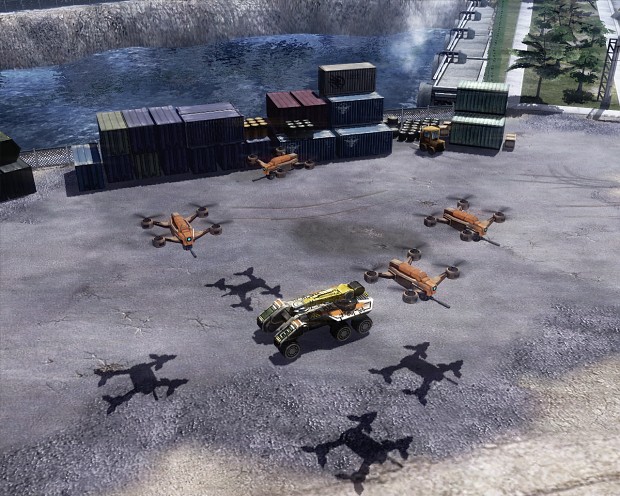 GDI Drone Swarm - In game