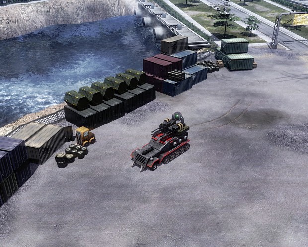 Soviet Half track  - In game