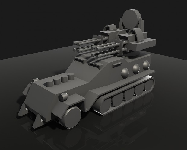 Soviet Half track  - Model