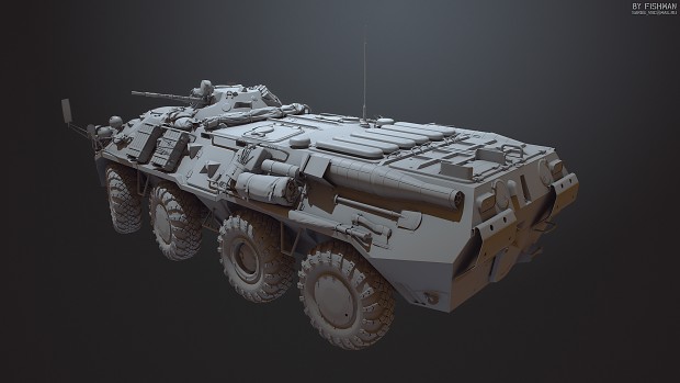 BTR-80 Back