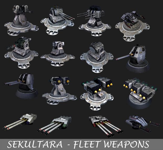 Sekultara- Fleet weapons