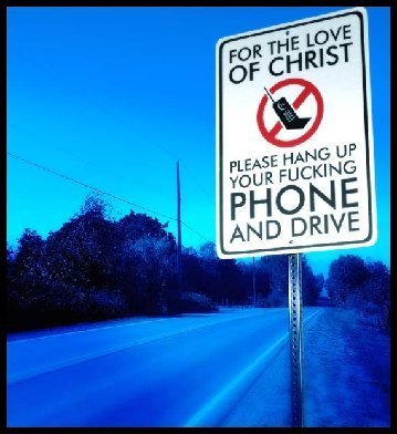 Finally ! A religious road sign !