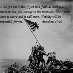 Iwo Jima Flag Raising - Matthew 17:20