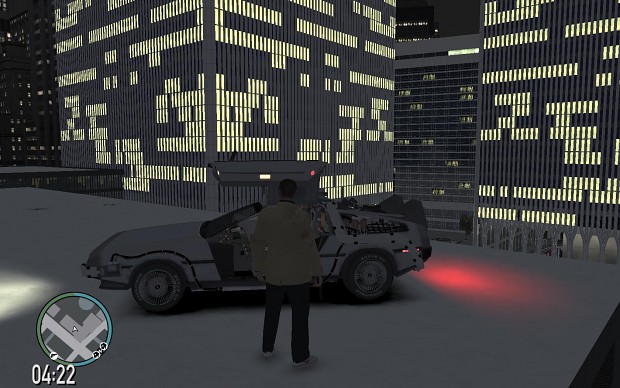 World Trade Center + DeLorean Time Machine