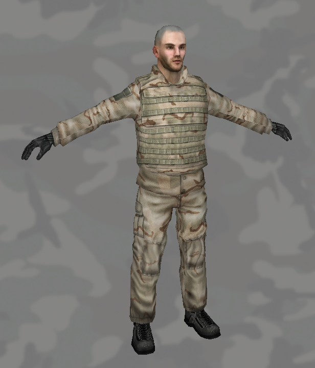 US Heavy reskin WIP