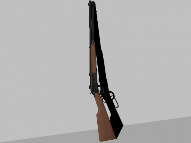 Lever action rifle