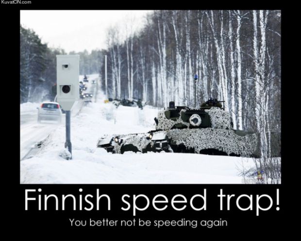 Finnish Speed Trap!
