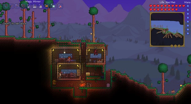 Terraria: my early game home in v1.2