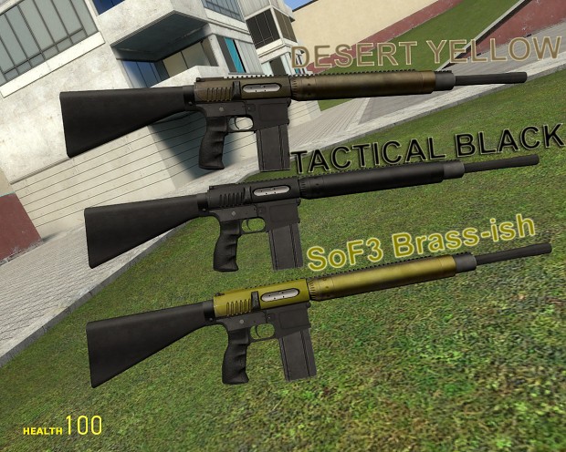 Magpul JP Rifle all 3 skins.