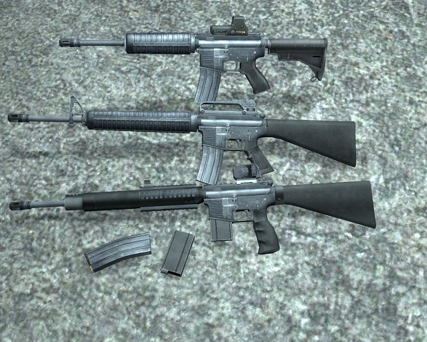 Project Soldier Of Fortune 3 M16A3 for GMod.