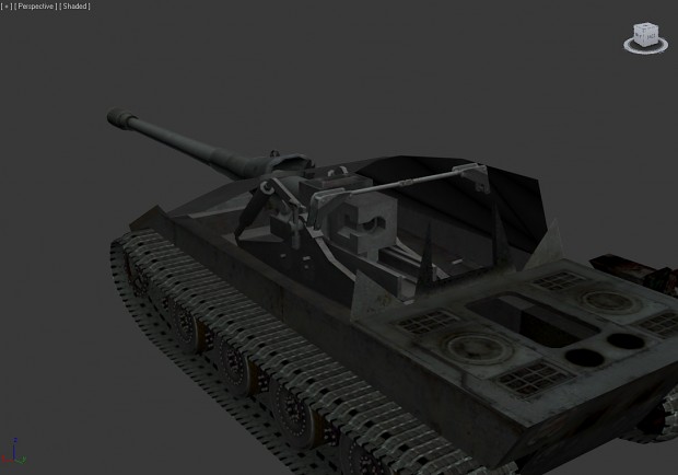 Jagdpanzer E-100 Krokodil - Interior