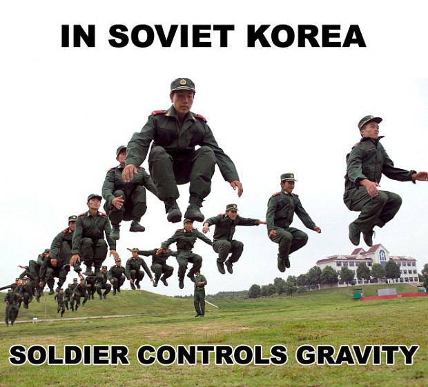 In Soviet Korea...