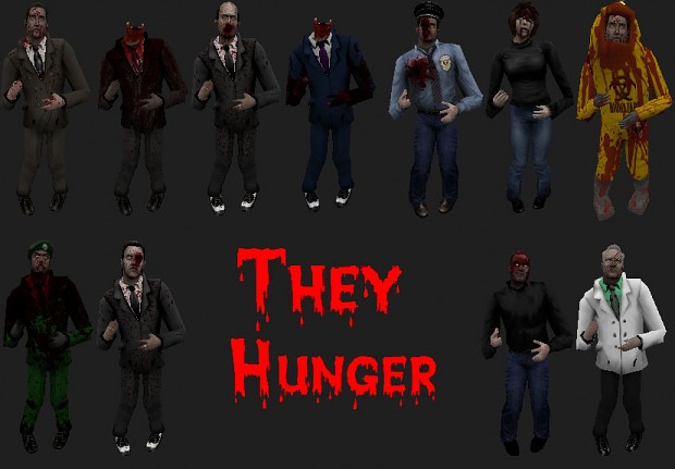 They Hunger Zombie pack