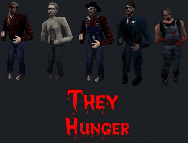 They Hunger zombie3 pack