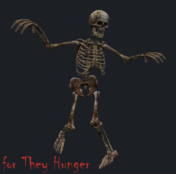 skeleton for They Hunber - HoE anims