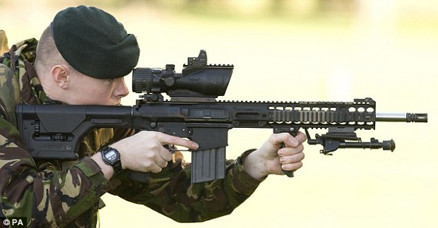 L129A1 Sharpshooter rifle