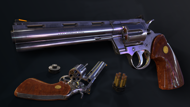 .357 Revolver Viewmodel Render