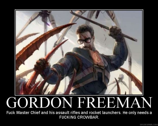 Gordon freeman rocks
