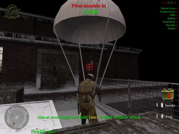First parachute in CoD2 ;)