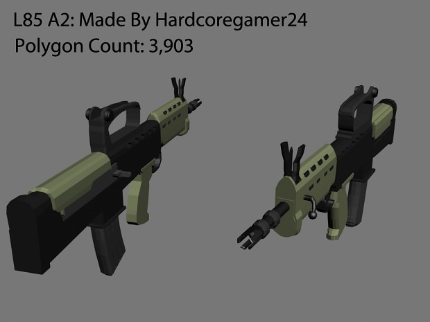 L85 A2 assault rifle