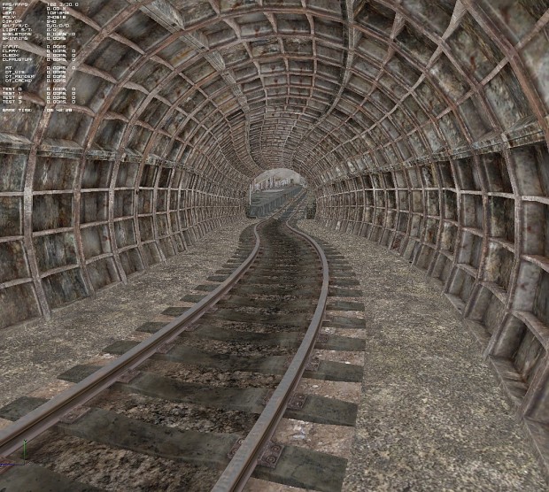 Metro 2033 Level in X-Ray Engine